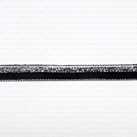 Black-silver tape 10 mm PACK 1 or 30 y no. 2140