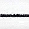 Taśma ozdobna czarno-srebrna 10mm nr 2140
