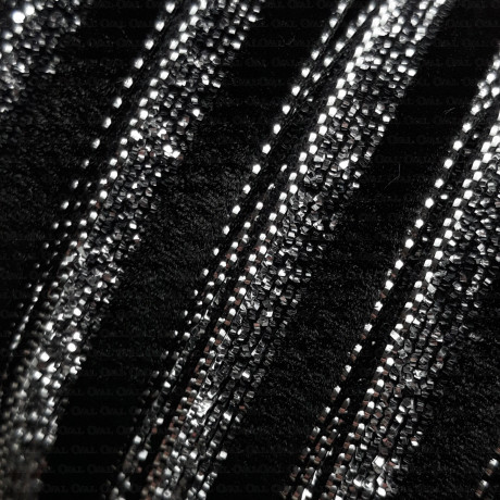 Black-silver tape 10 mm PACK 1 or 30 y no. 2140