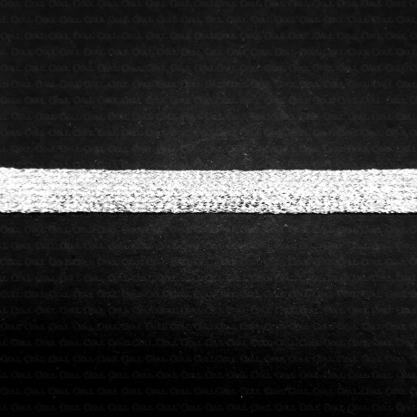 Decorative silver ribbon in various widths no. 2143