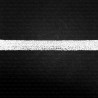 Decorative silver ribbon in various widths no. 2143