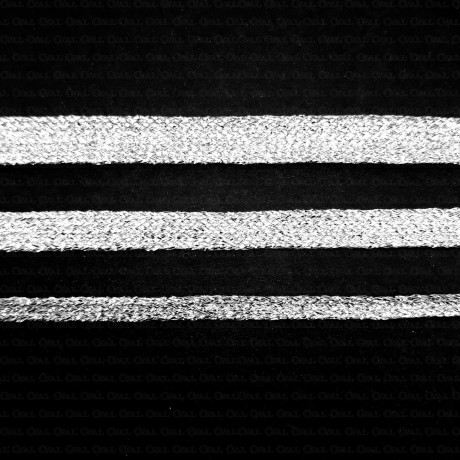 Decorative silver ribbon in various widths no. 2143