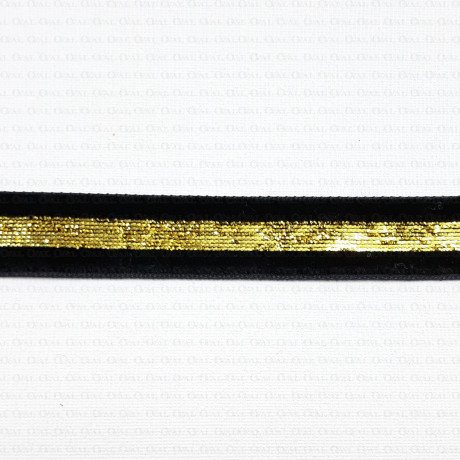 Taśma ozdobna -aksamitka 15mm nr 2145