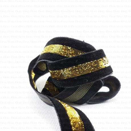 Decorative ribbon – velvet 15 mm No. 2145