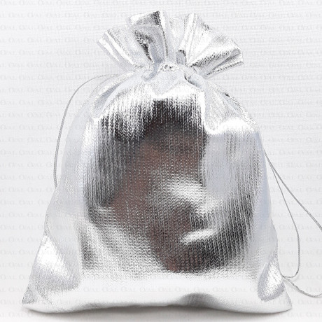 Metallic silver gift bags 2147