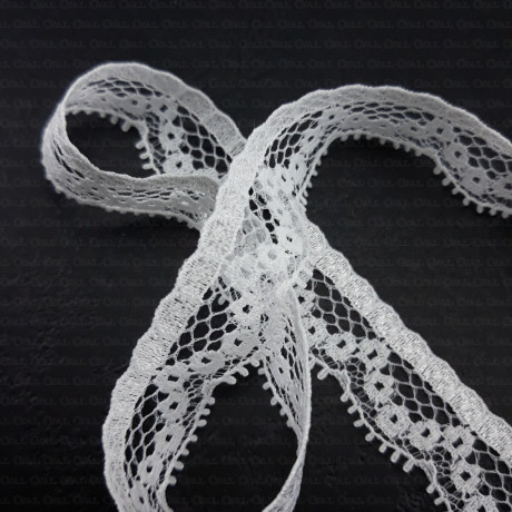 Koronka stylonowa 18mm ecru nr 2152