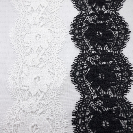 Guipure lace trim 70mm /1m 2158