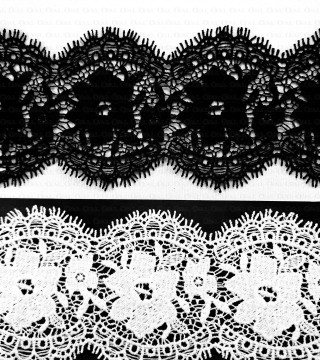 Guipure lace trim 70mm /1m 2158