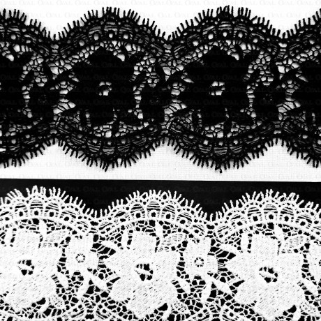 Guipure lace trim 70mm /1m 2158