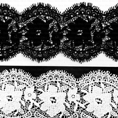 Guipure lace trim 70mm /1m 2158