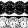Guipure lace trim 70mm /1m 2158