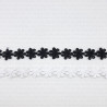 Guipure lace white, black 13mm 1 or 9m no. 2161