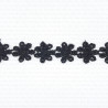 Guipure lace white, black 13mm 1 or 9m no. 2161