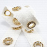 Decorative tape with eyelets 1812