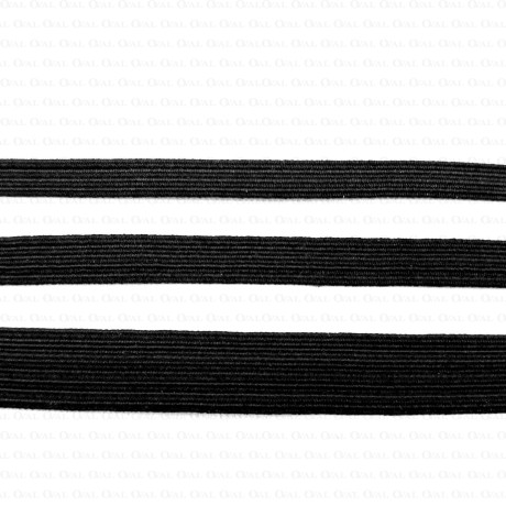 Guma płaska biała i czarna różne szerokości nr 2175