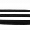 Guma płaska biała i czarna różne szerokości nr 2175