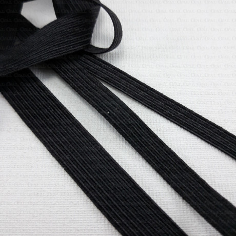 Guma płaska biała i czarna różne szerokości nr 2175