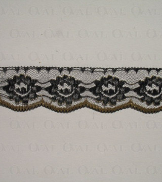 Polyester lace 41mm 1 running metre no: 329