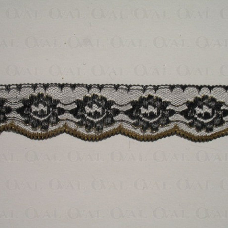 Polyester lace 41mm 1 running metre no: 329