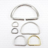 Metal half-ring, assorted sizes, no. 1761