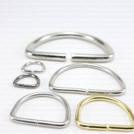 Półkółko metalowe,łączone różne szerokości nr 1761