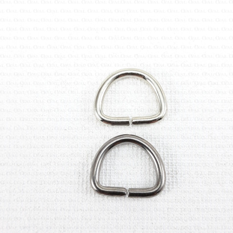 Metal half-ring, assorted sizes, no. 1761