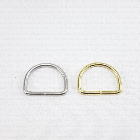 Metal half-ring, assorted sizes, no. 1761