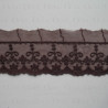 Embroidery on tulle 56mm 1 linear metre no: 343