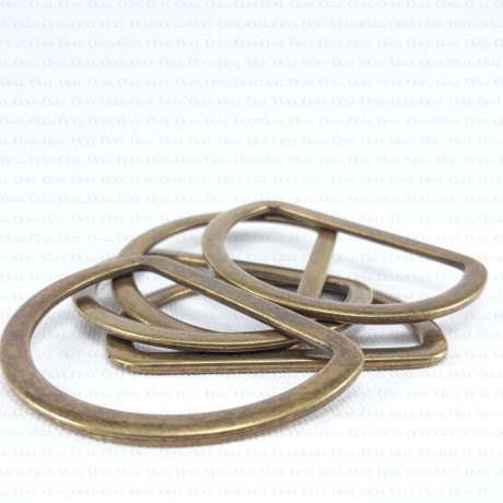 Flat metal half-ring 40mm no. 2189