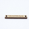 Wooden HANDMADE label, 10 or 50 pcs, no. 2198