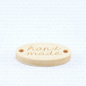 Wooden patch HANDMADE 10 or 50 pcs no. 2200