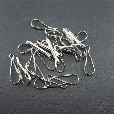 Karabińczyk metalowy PAKIET 10szt nr 2203