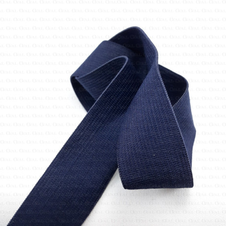 Navy blue rubber 30.50 mm Pack 5 m, 1264