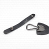 Fastening with 100mm leather piece no. 787
