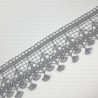 Guipure lace white, black, grey 70mm no. 2258