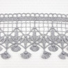 Guipure lace white, black, grey 70mm no. 2258