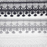 Guipure lace white, black, grey 70mm no. 2258