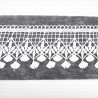 Guipure lace white, black, grey 70mm no. 2258