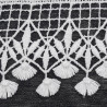 Guipure lace white, black, grey 70mm no. 2258