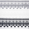 Guipure lace white, black, grey 70mm no. 2258
