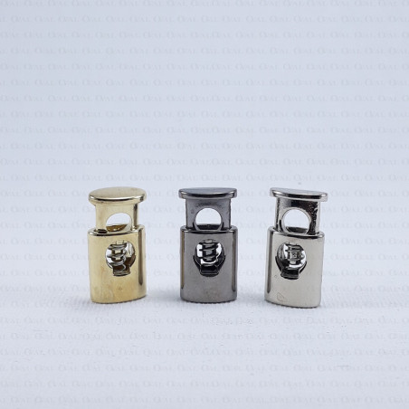 Single-hole metal cord stopper no. 1103