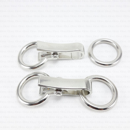 Metal clasp – Silver no. 763