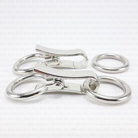 Metal clasp – Silver no. 763