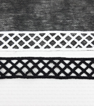 Guipure lace trim 17mm/1m 2260