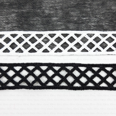 Guipure lace trim 17mm/1m 2260