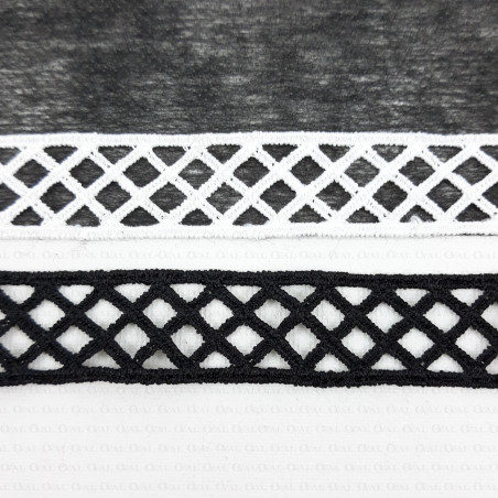 Koronka gipiurowa 17mm 2260