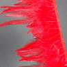 Feathers on tape 13cm /1y red 177