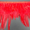 Feathers on tape 13cm /1y red 177