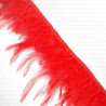Feathers on tape 13cm /1y red 177