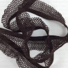 Elastic lace 17mm white, black, brown 298